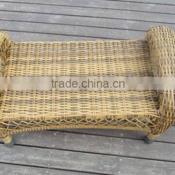 6Pcs Round Rattan Sofa Set Garden photo-5
