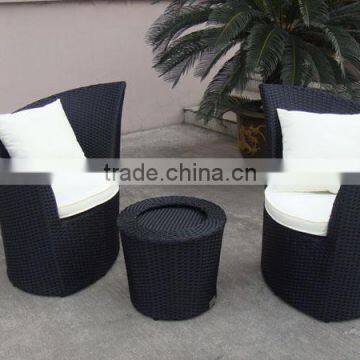 Garden Stackable Single Seat Rattan Sofa Set For Sale photo-2