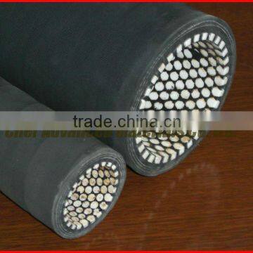 Anti vibration and noise rubber ceramic flexible hose, connected by flange