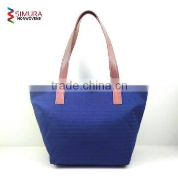 Lady Hand Bag with Leather Handle