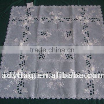 new design embroiderd tablecloth