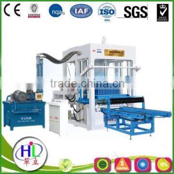 QT4-15B Medium Size Hydraulic Adobe Interlocking Block Making Machine With PLC Control Cabinet Ghana Price