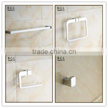 Factory Supplier Zinc Alloy and Ceramic Chrome Finishing Bathroom Accessories Set photo-2