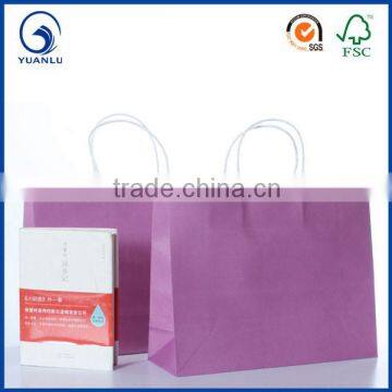 2015 Fashion New Recycled Paper Bags Custom for Garment/Shoes