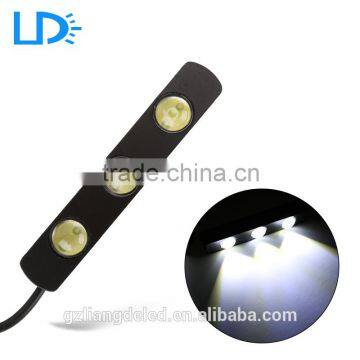 3Led Car Day Light Aluminum Led Drl Daylight