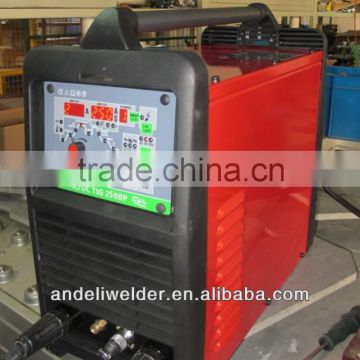 2014 New Design Digital Control Intelligent IGBT Single Phase 220volt AC/DC Aluminium TIG Welding Machine TIG-2500P