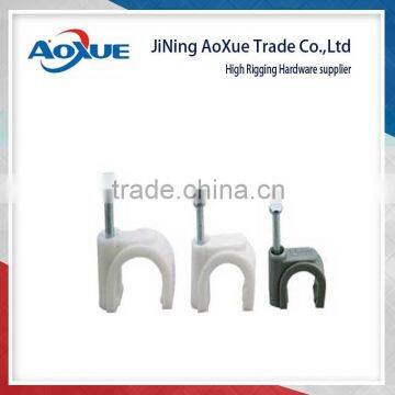 circle cable clip