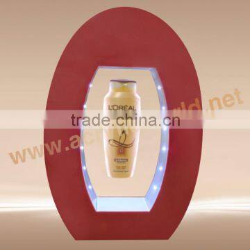led bottle magnetic levitation display stand /cosmetic magnetic floating display stand/cigarette magnetic floating display