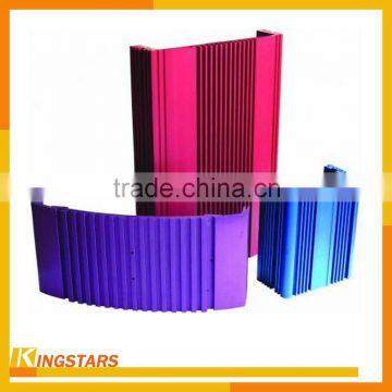 Powder coating treatment aluminum enclosure heat sink