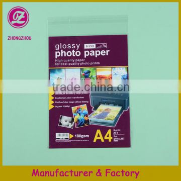 Recycle opp head plastic bag with adhesive tape from Alibaba manufacturer