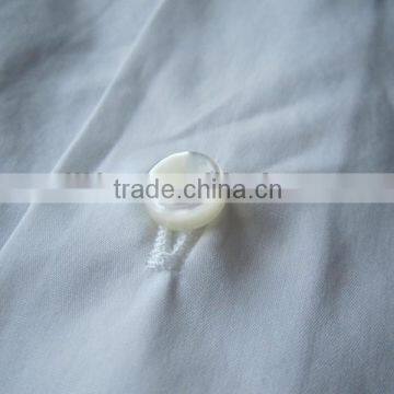 white MOP mother of pearl shell button for polo shirt