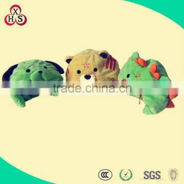 Soft Wholesale Stuffed Funny Manufacture Price Plush Animal Head Hat photo-5