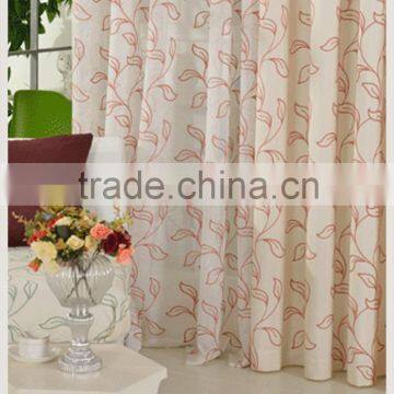 China import direct lace embroidery curtain for In the room curtain