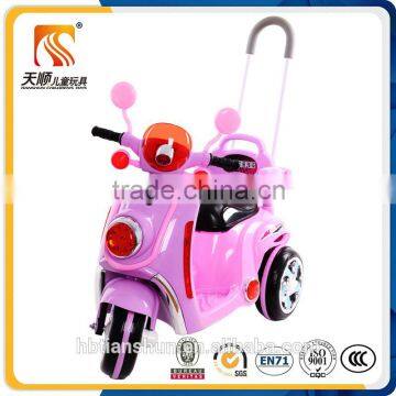 2016 New designed Popular Plastic kids Electric Toy Motorbike with Flashing & Music