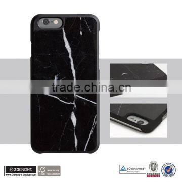 Protective Black Marble Hard Case Cover for Apple iPhone