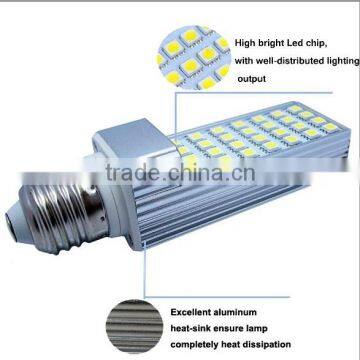 Hot selling 8W 3000K/ 4000K/6000K LED E27 PLC PL lamp