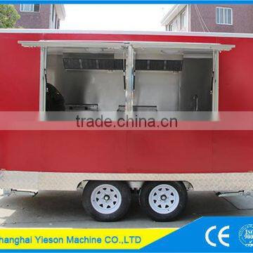 YS-FV390B high quality coffee truck/ice cream kiosk for sale