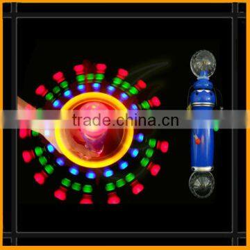 Spinning led flashing light stick