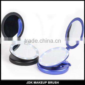 Promotional gifts OEM foldable pocket LED makeup mirror/makeup tool