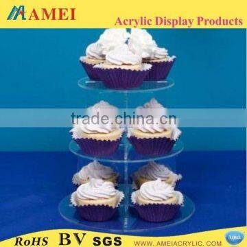 Easy clean acrylic pastry display