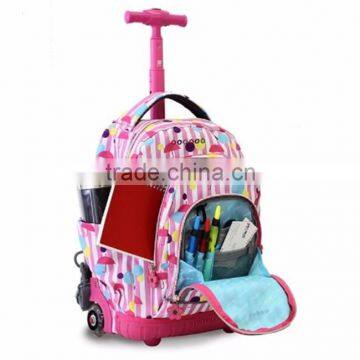 Promotional Top quality Most popular school bags with wheels