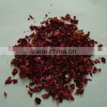 natural dried purple rose petals tea