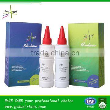 Hot Sell 120ml*2 Nonirritating Salon Hair Perm Cream