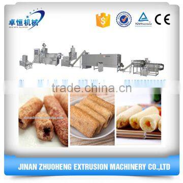 Core filled snacks food extruder machine/Core filling food processing line