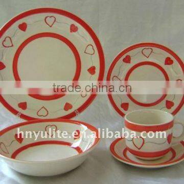 Hot porcelain dinner set