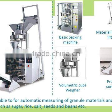 Rice/sugar/beans packaging machine