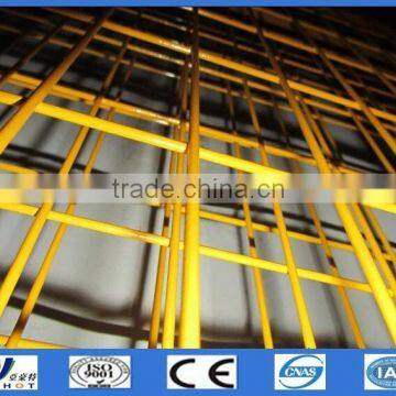 Yellow PVC Coated Welded Wire Mesh