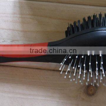 Wholesale 2 Sided Pet Brush Plastic Pet Slicker Brush photo-4