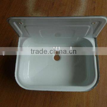 Janitor Sink, Mop Sink, Size: 490x320x370mm, Enamel White photo-4