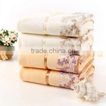 cotton bath towels high quality for adult products China embroidery towels