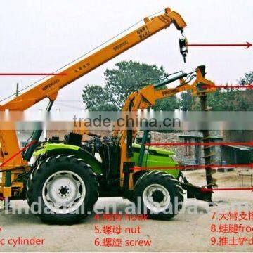 Hot Efficiency Post Hole Digger Auger Drill for Tractor for Sale photo-5