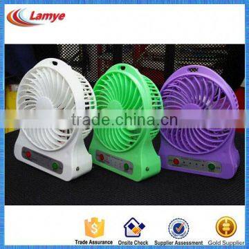 Rechargeable Battery Portable Usb Mini Fan for Phone Computer photo-3