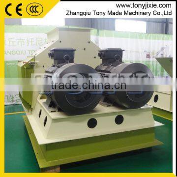 High-efficiency Wood Chips Hammer Mill Grinding Equipment With Dual Shaft photo-3