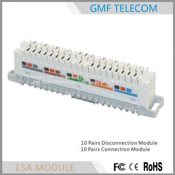 Chinese Supplier LSA Module Disconnection Module Krone Module 10 Pair Copper Conductor photo-3