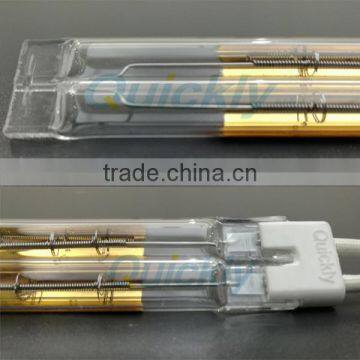 Quartz infrared shortwave heater lamps