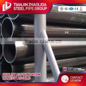 Zhaolida Brand black steel pipe class B stock ready