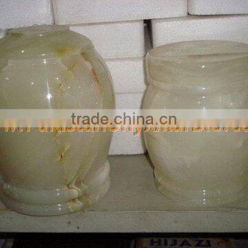 PAKISTANI CHEAP EXPORT QUALITY URNS ONYX MARBLE HANDICRAFTS photo-4