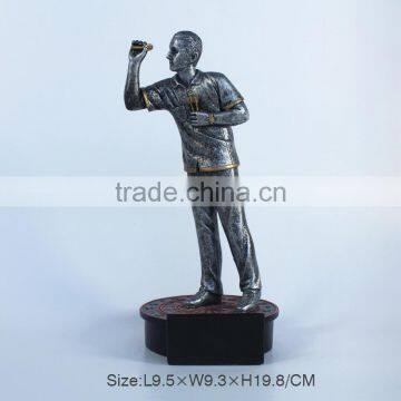 Resin Decorate Tall Darts Trophy photo-2
