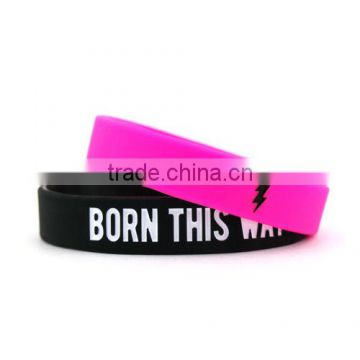 personalized nike silicone wristband/silicone rubber wristband/custom silicone wristband