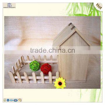 Oem Hinged Roof Fence Yard Bird Nest Villa House photo-4