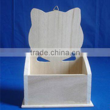 Handmade Natural Animal Shaped Decorative Desktop Wooden Pen Holder photo-5