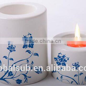 Hot Coming Sublimation Ceramic Candle Holder For Cheap Wholesale