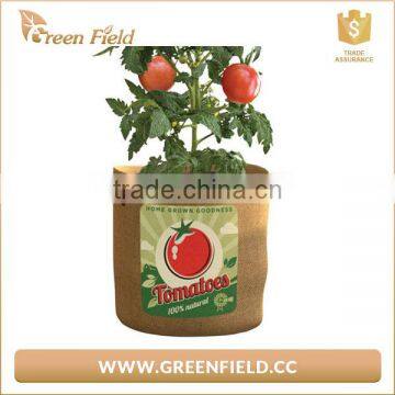 Green Field Jute Planter Bag, Jute Vegetable Garden Planting Jute Planter Bag photo-5