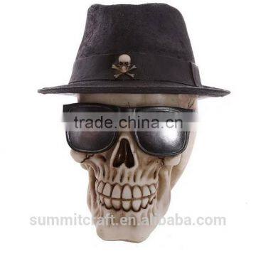 Creative Geek Style Mr Skull Resin Skull Head photo-2