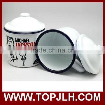 Hot New Products Restaurant Branding Enamel Mug Cup Custom Print photo-6