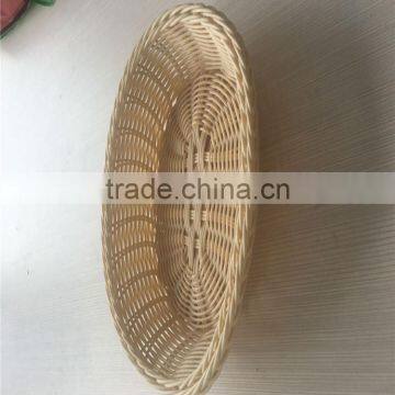 2016 PP Plastic Rattan Food Basket Plastic Shopping Basket photo-2